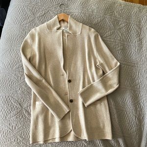 JCrew Factory Schoolboy sweater blazer M